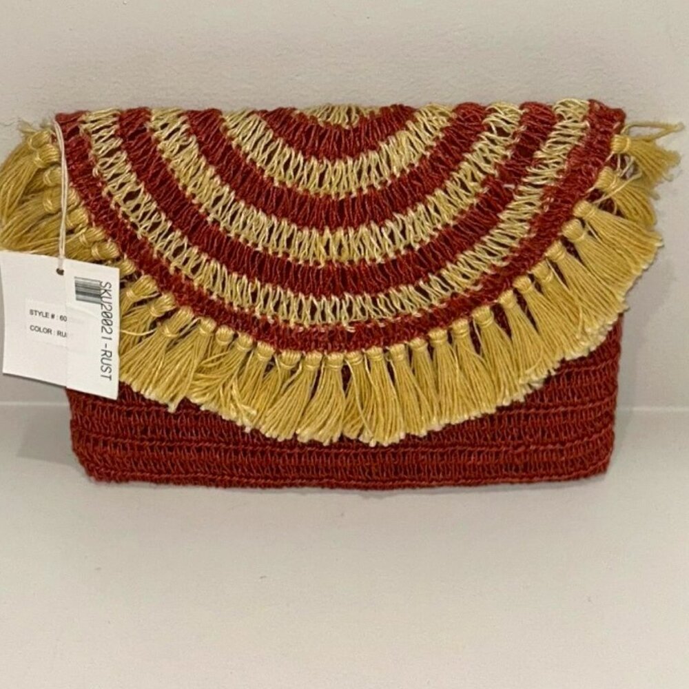 Ruggine Jute Purse